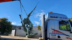 „Umirući vojnik” demontiran i poslan u Zagreb na restauraciju