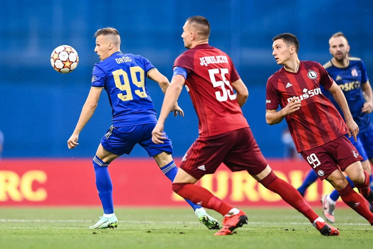 Dinamo - Legia, Foto: Josip Regovic/PIXSELL