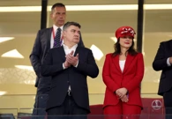 Predsjednik Milanović sa suprugom Sanjom na susretu Hrvatske i Belgije, Foto: Igor Kralj /Pixsell
