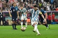 Lionel Messi zabija Hrvatskoj, Foto: Dylan Martinez/REUTERS