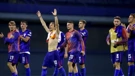  Croatia celebrating after defeating Montenegro 4:0  