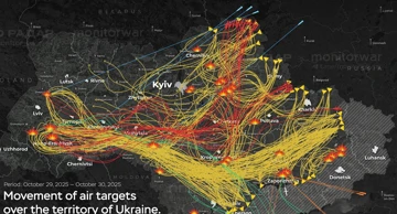Putanja ruskih dronova i raketa