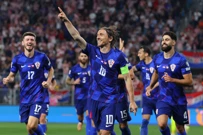 Luka Modrić i suigrači slave, Foto: Antonio Bronić/REUTERS