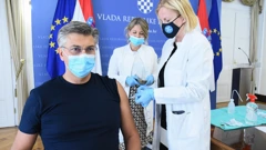 Premijer Plenković cjepio se 2. dozom AstraZenece