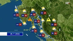 emisija "Vrijeme", Foto: HTV/HRT