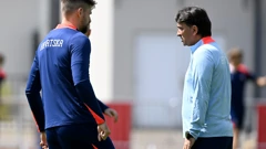 Bruno Petković i Zlatko Dalić