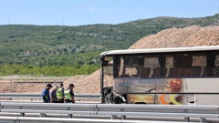  Sudar dva autobusa na A1 , Foto: Ivana Ivanovic/PIXSELL