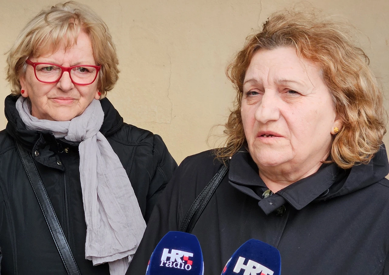 Anica Gojanović i Jadranka Košarić, bivše radnice šibenske Revije