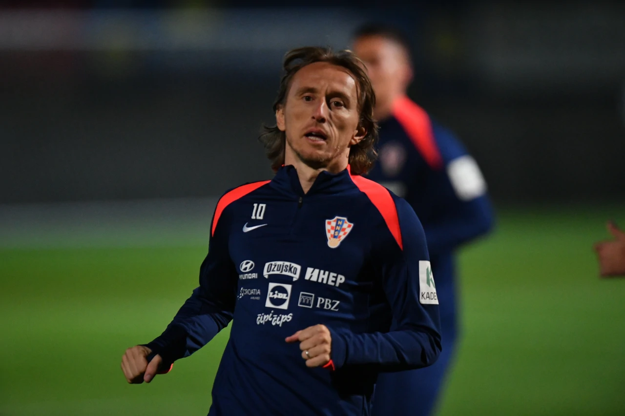 Luka Modrić na Rujevici, Foto: Damir Skomrlj/CROPIX