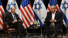 Joe Biden (lijevo), Benjamin Netanyahu (desno)