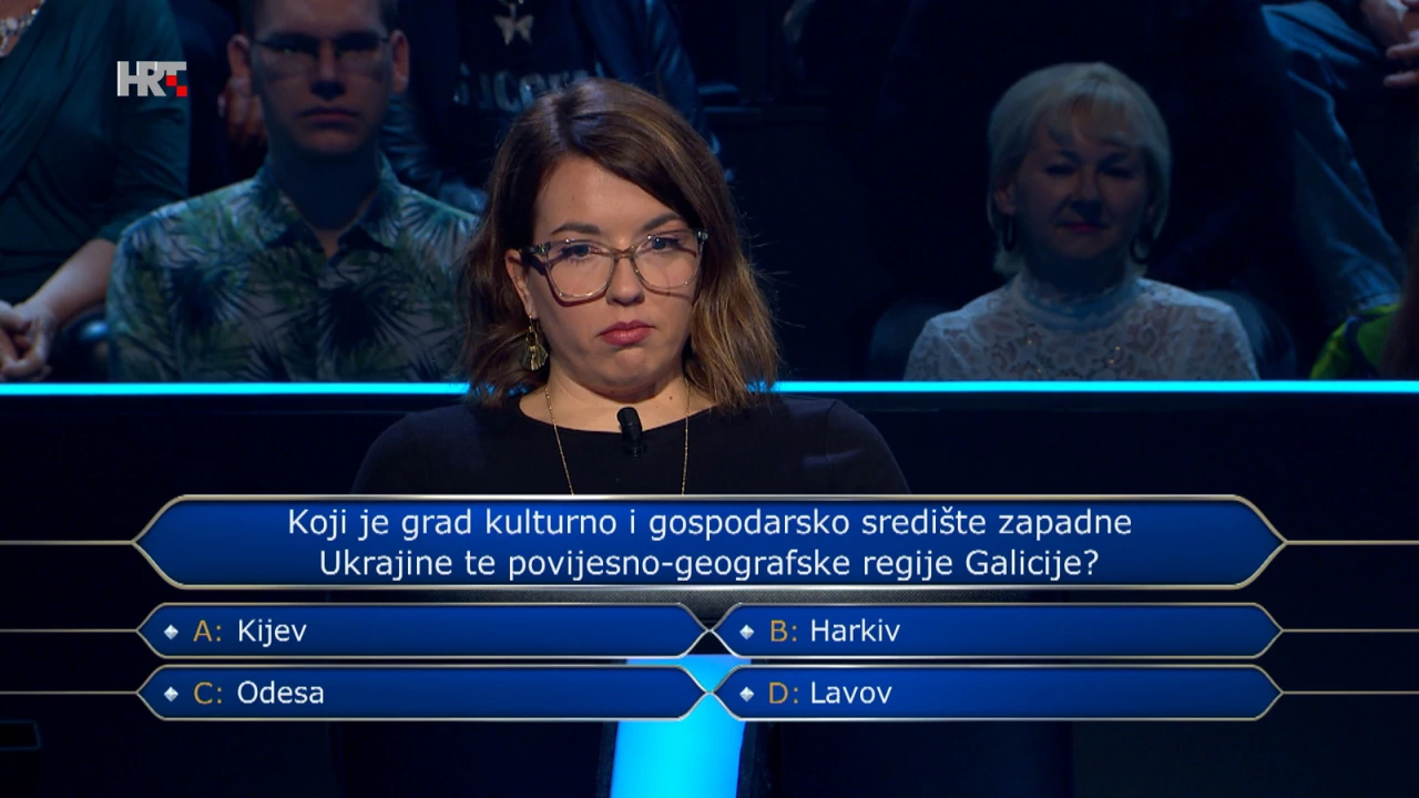 Maja Goja , Foto: Tko želi biti milijunaš?/HRT