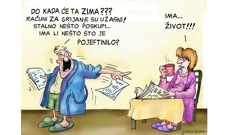 meteokarikatura, Foto: Ljubica Heidler/HRT