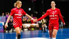 Hrvatske rukometašice na dvoboju s Kineskinjama