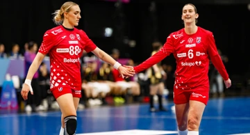 Hrvatske rukometašice na dvoboju s Kineskinjama