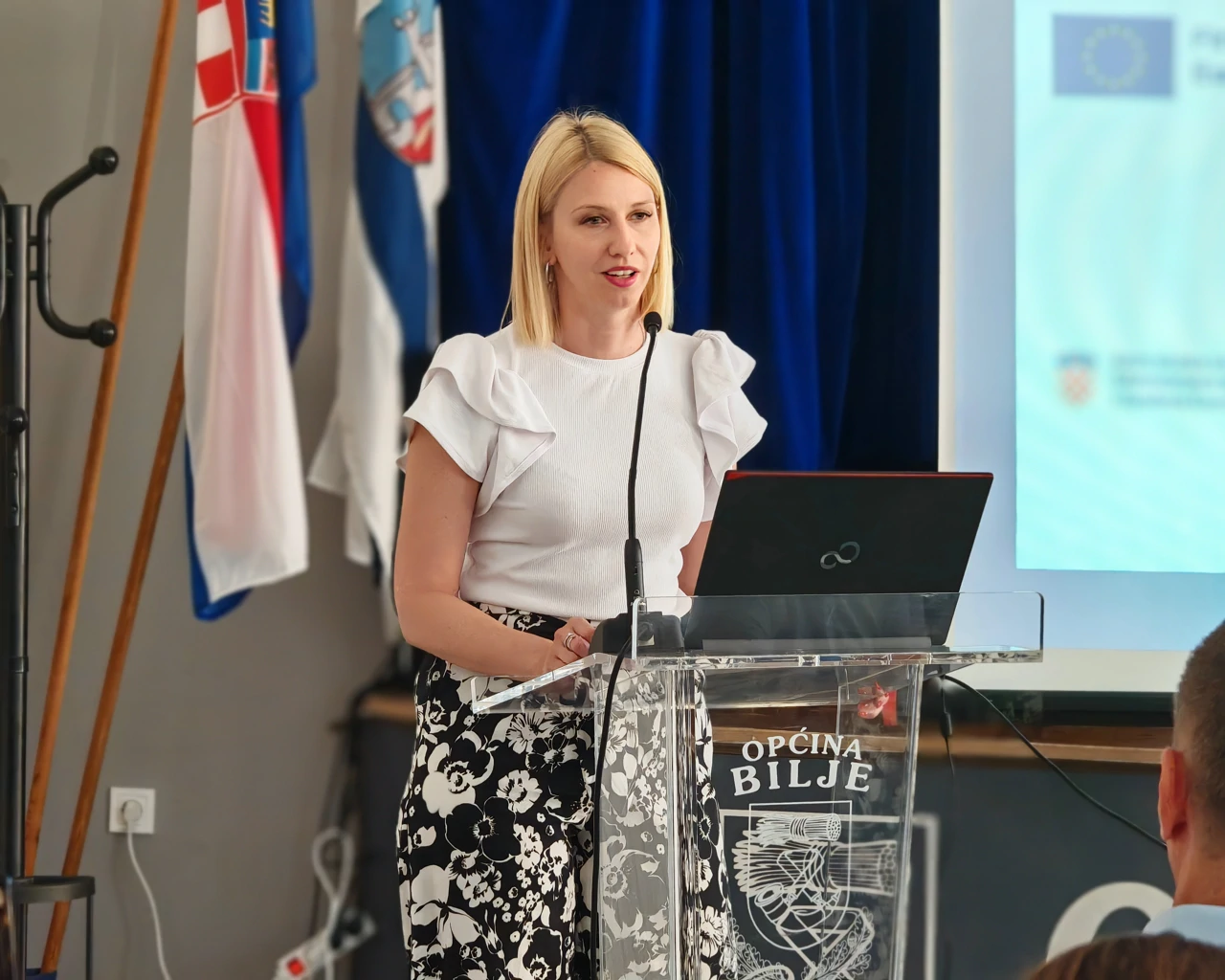 Izgradnja biciklističke infrastrukture Općine Bilje, Foto: Krunoslav Inhof/HRT Radio Osijek