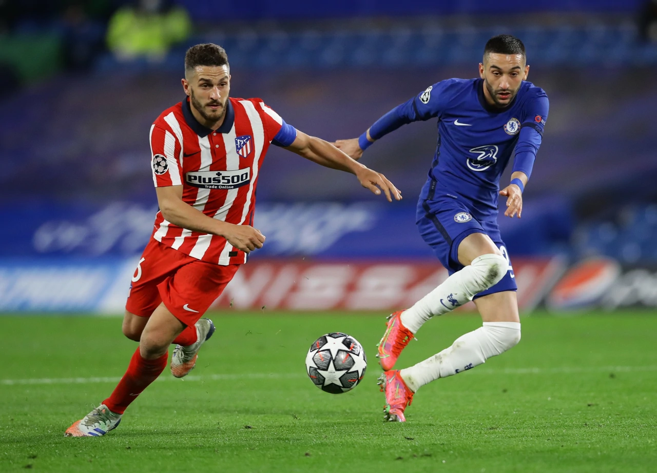 Chelsea - Atletico Madrid, Foto: David Klein/REUTERS