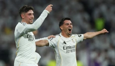 Valverde slavi s Brahimom Diazom, Foto: Violeta Santos Moura/REUTERS