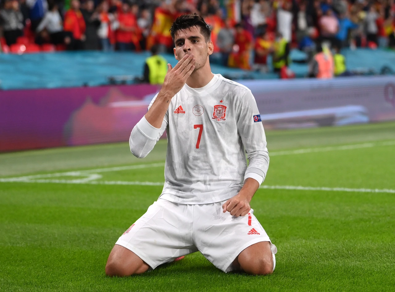 Alvaro Morata zabio je Italiji za 1:1