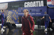 Dolazak Luka Modrić na stadion prije utakmice , Foto: Pilar Olivares/REUTERS