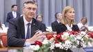 Andrej Plenkovic y Natasa Mikus Zigman 