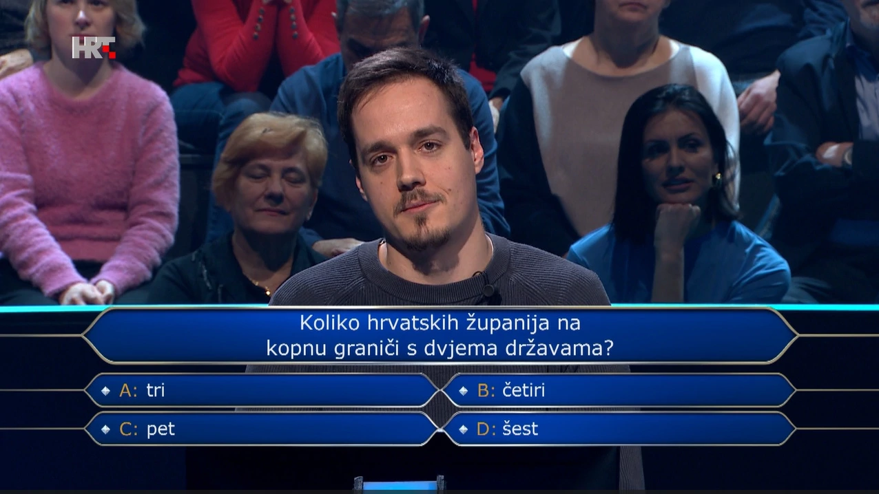 Petar Vid Keserica, Foto: Tko želi biti milijunaš?/HRT