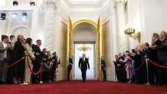 Vladimir Putin prisegnuo na peti predsjednički mandat, Foto: Sputnik/Sergei Bobylev/Kremlin via Reuters