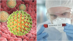 Rotavirus/Ilustracija