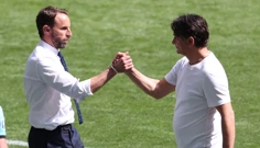 Gareth Southgate i Zlatko Dalić , Foto: Catherine Ivill/REUTERS