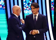 Zlatko Dalić i Luis de la Fuente , Foto: Kai Pfaffenbach/REUTERS
