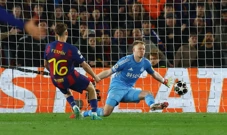 Fermin Lopez zabija za 4:2 Barcelone, Foto: Albert Gea/REUTERS