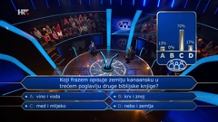 Daniela Andrašek, Foto: Tko želi biti milijunaš?/HRT