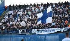 Navijači Rijeke na Maksimiru, Foto: Damir Krajac/CROPIX