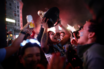 Slavlje navijača Argentine, Foto: Tomas Cuesta/REUTERS