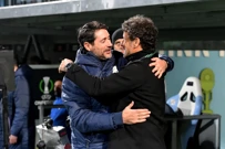 Treneri Rijeke i AEK-a, Foto: Damir Skomrlj/CROPIX