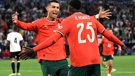 Cristiano Ronaldo i Nuno Mendes