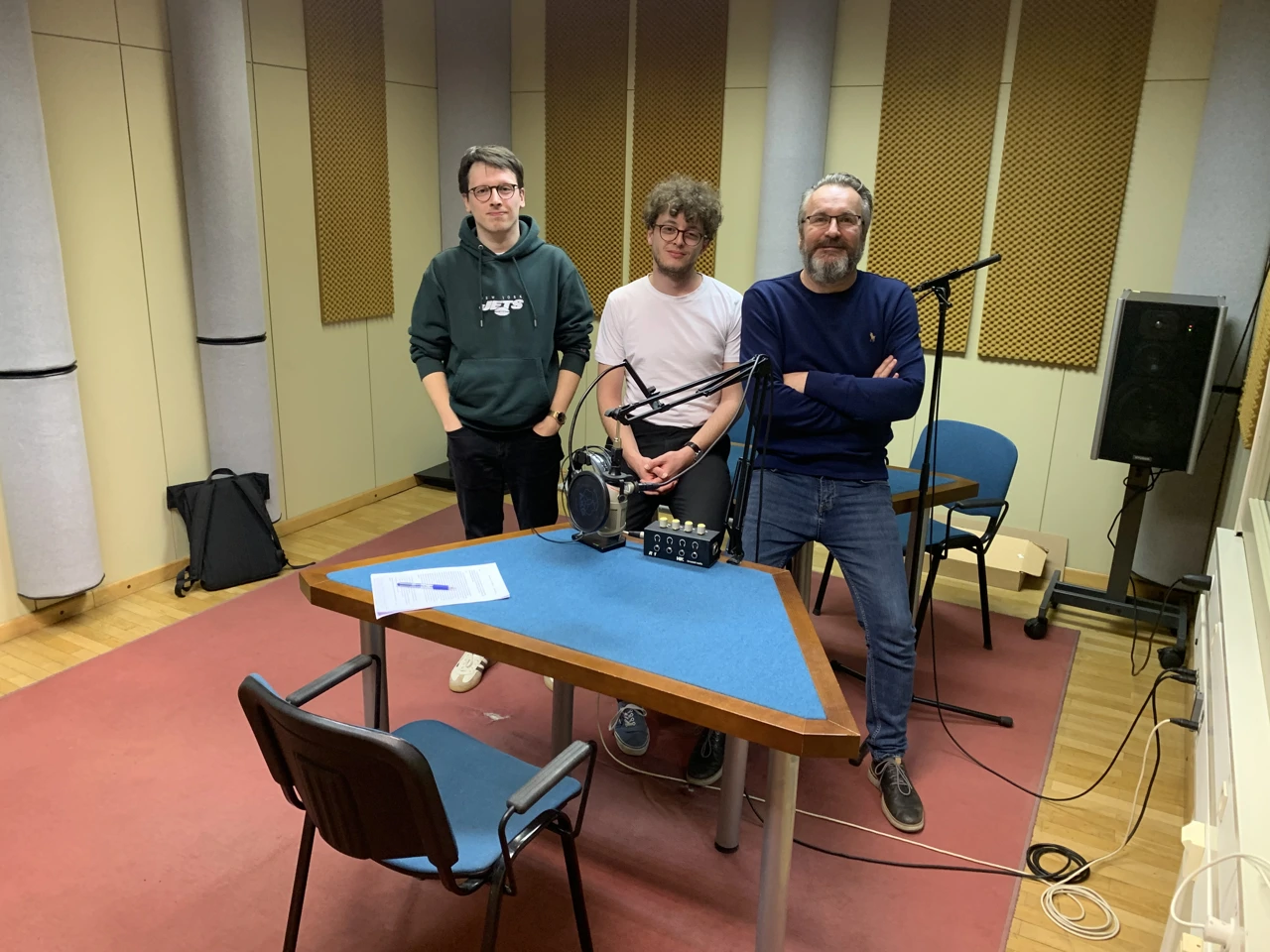 Ivan Blažinović, Luka Zgrablić i Robert Urlić