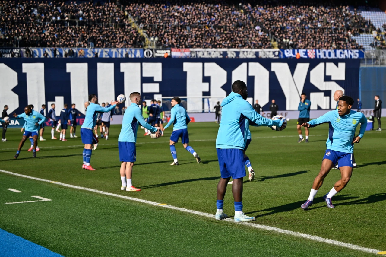 Uoči utakmice Dinamo - Hajduk, Foto: Damir Krajac/CROPIX