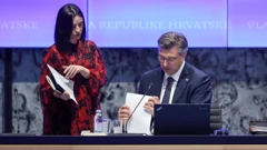 Ministrica Vučković i premijer Plenković
