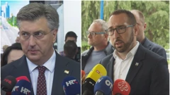 Andrej Plenković i Tomislav Tomašević