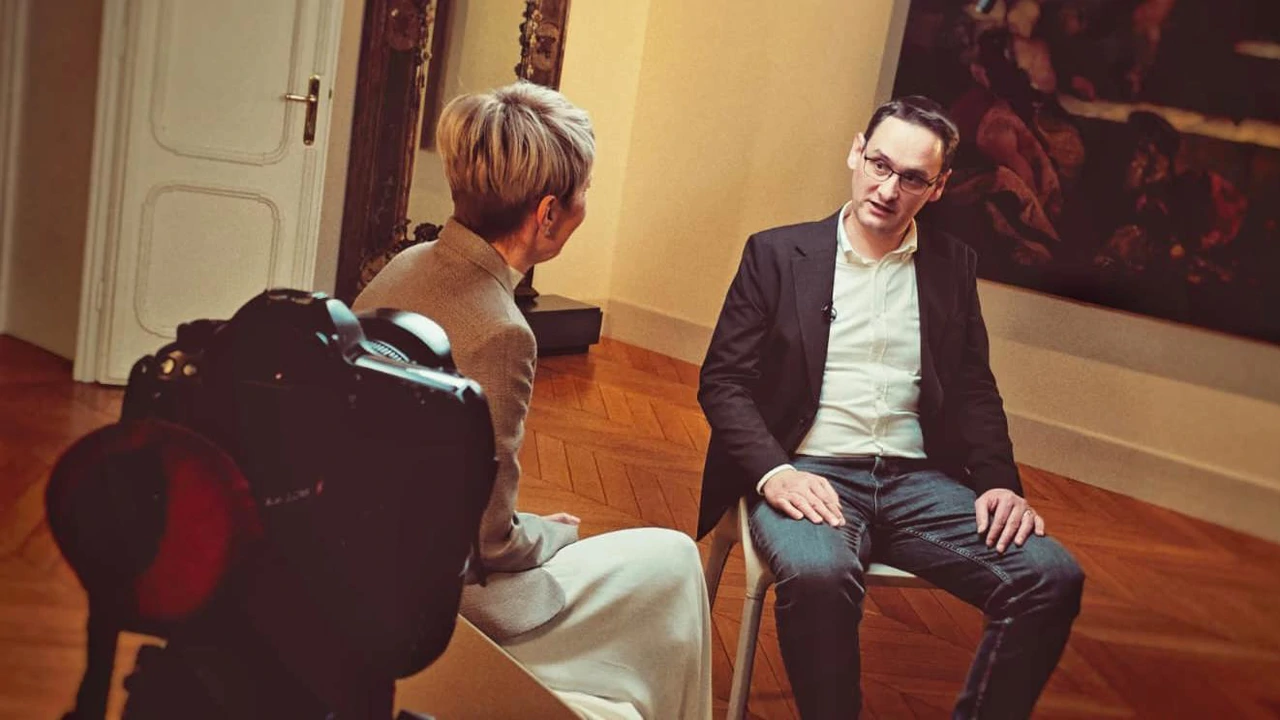 Morana Kasapović i Marko Vučetić, Foto: Dario Hacek/HRT