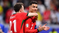 Diogo Jora i Cristiano Ronaldo