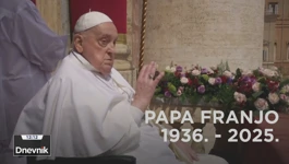 Vjernici se opraštaju od pape Franje