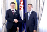 Gordan Jandroković i Andreas Norlen, Foto: Patrik Macek /Pixsell