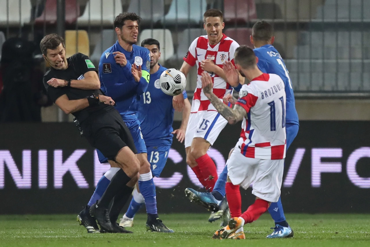 Dvoboj Hrvatske i Cipra, Foto: Igor Kralj/PIXSELL