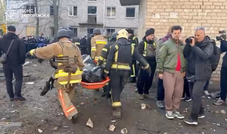 Posljedice ruskog napada na Zaporižju
