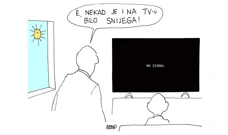meteokarikatura, Foto: Frano Cebalo/HRT