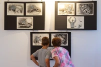 Izložba "Poezija Drage Gervaisa", Foto: Srđan Hulak/Galerija Loža