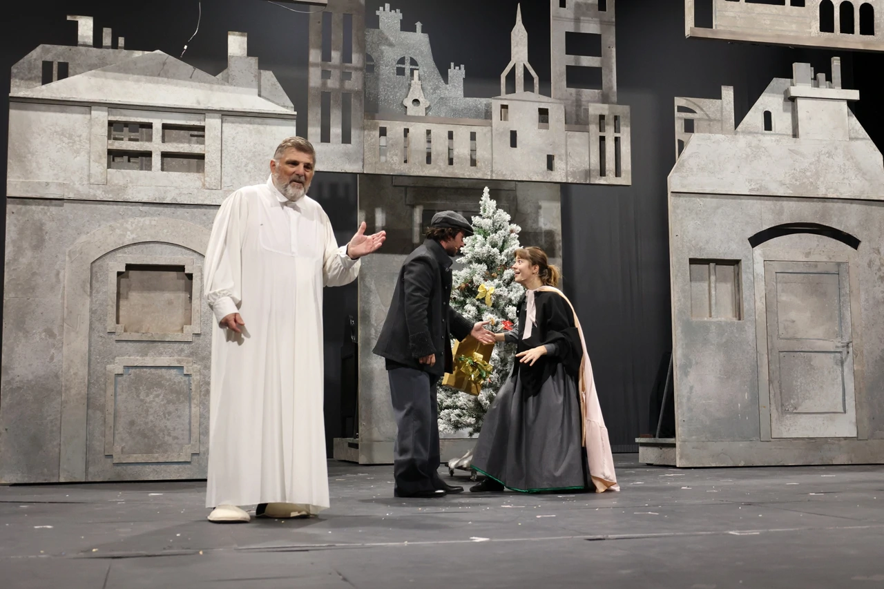 Iz predstave "Božićna priča", Foto: Dražen Šokčević / HNK Zajc/Radio Rijeka