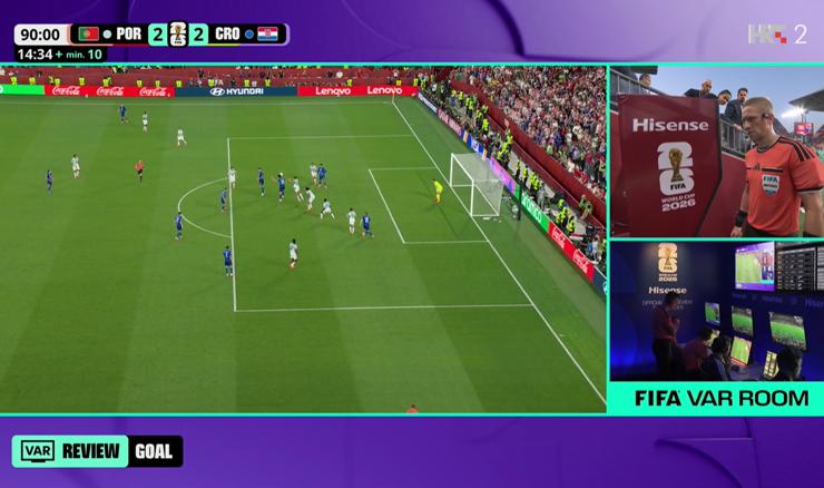 Poništeni gol Hrvatske zbog zaleđa