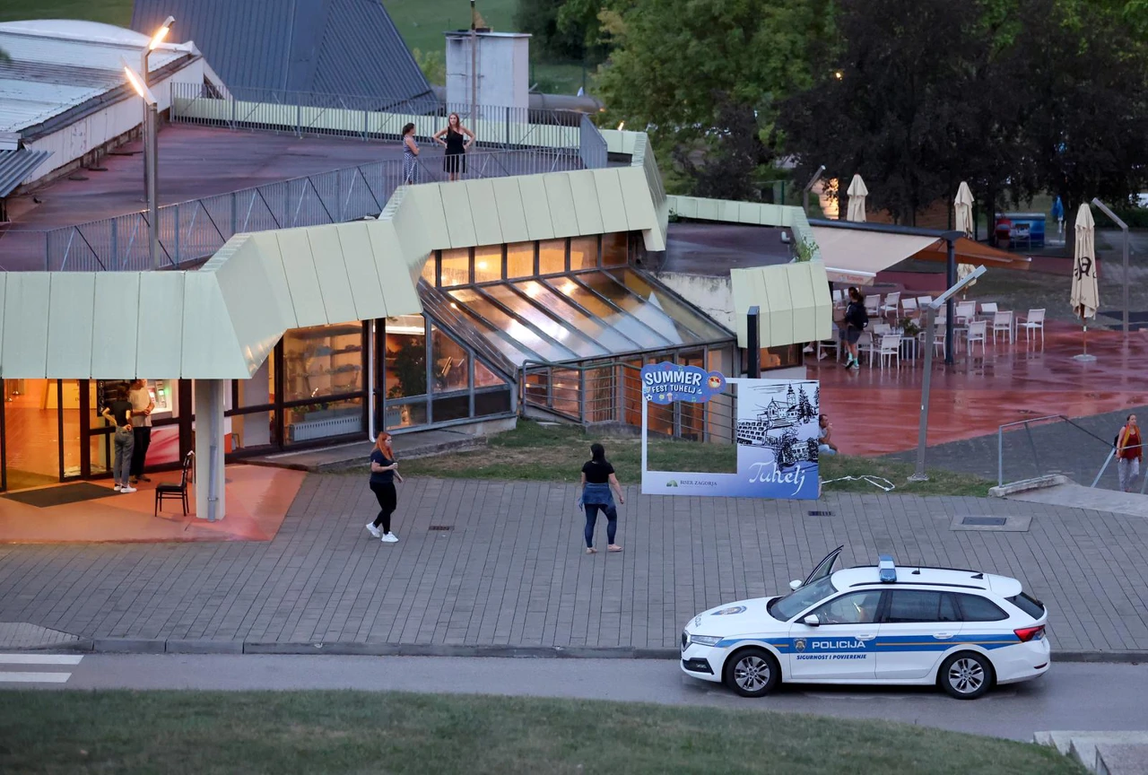 Evakuacija iz Tuheljskih toplica